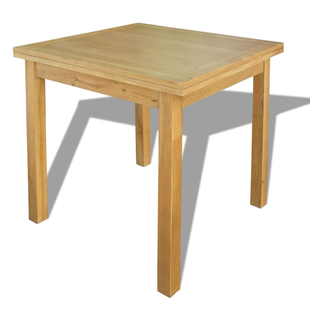 vidaXL Rozťahovací stôl, dub 170x85x75 cm