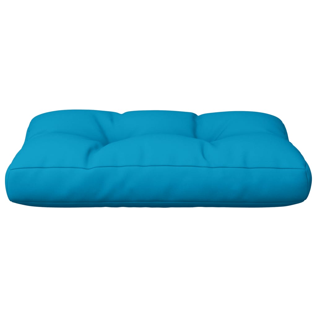 vidaXL Podložka na paletový nábytok, modrá 60x40x12 cm, látka