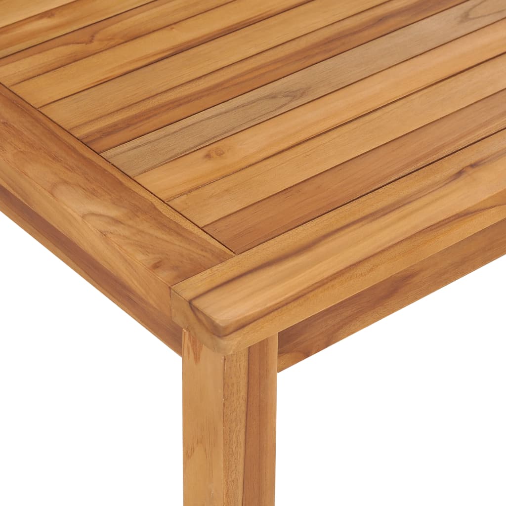 vidaXL Záhradný jedálenský stôl 120x70x75 cm, tíkový masív