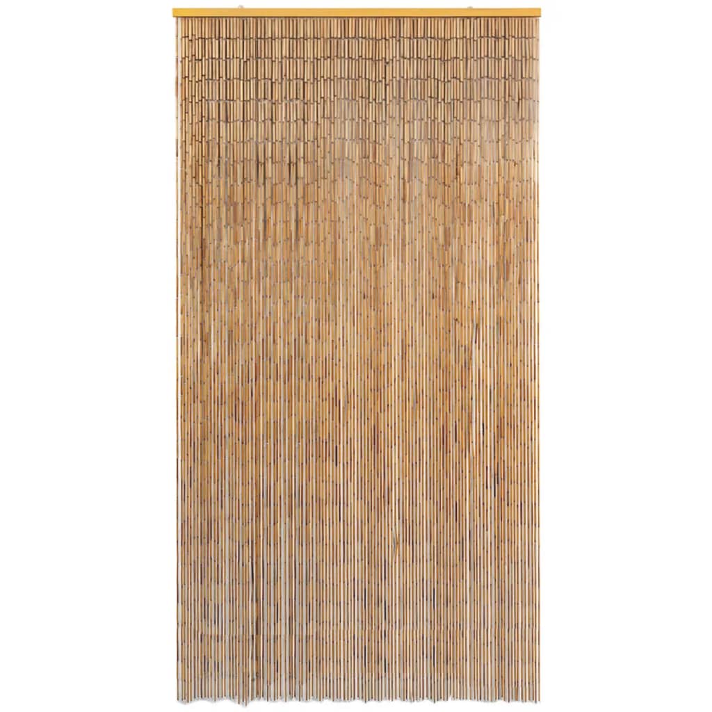 vidaXL Záves proti hmyzu do dverí, bambus 120x220 cm