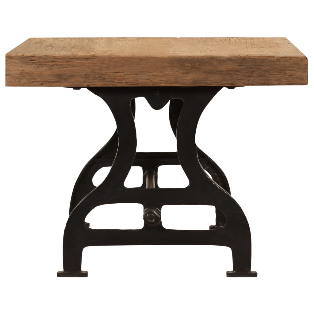 vidaXL Konferenčný stolík z drevených podvalov 100x60x40 cm
