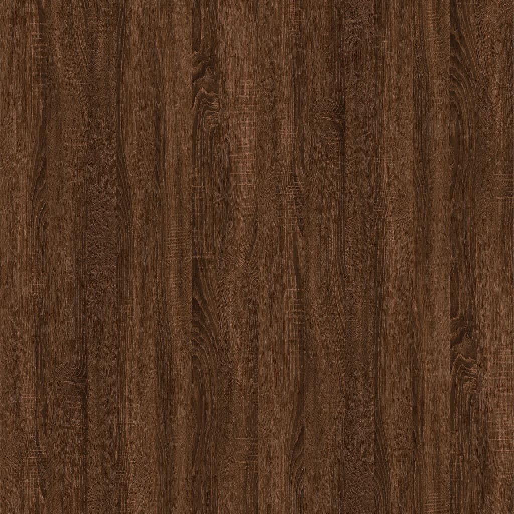 vidaXL Knižnica/priehradka hnedý dub 80x24x192 cm spracované drevo