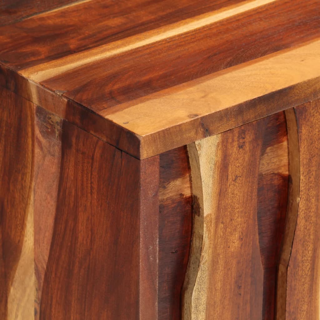 vidaXL Komoda 110x28x76 cm masívne akáciové drevo