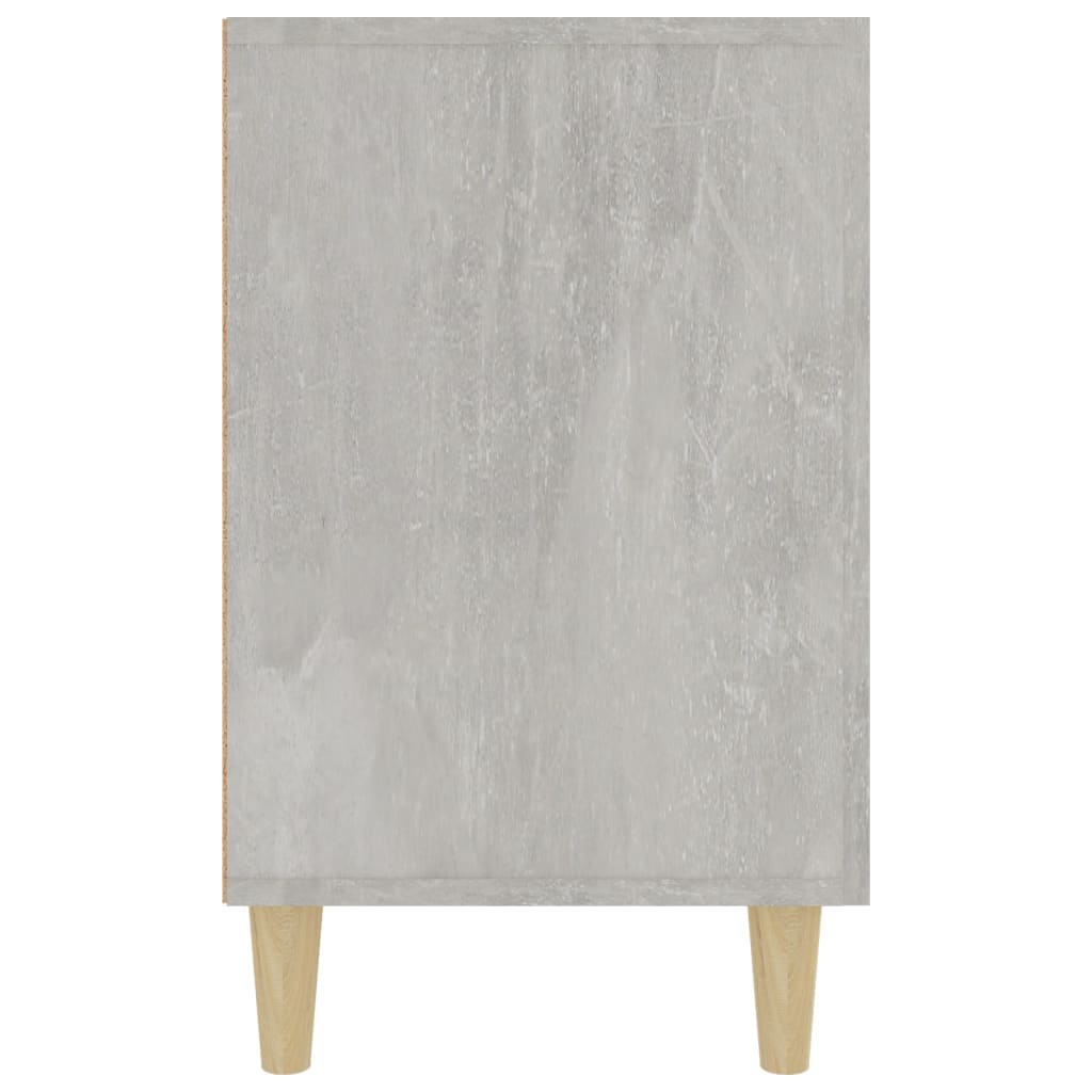 vidaXL Komoda, betónovo sivá 100x36x60 cm, kompozitné drevo