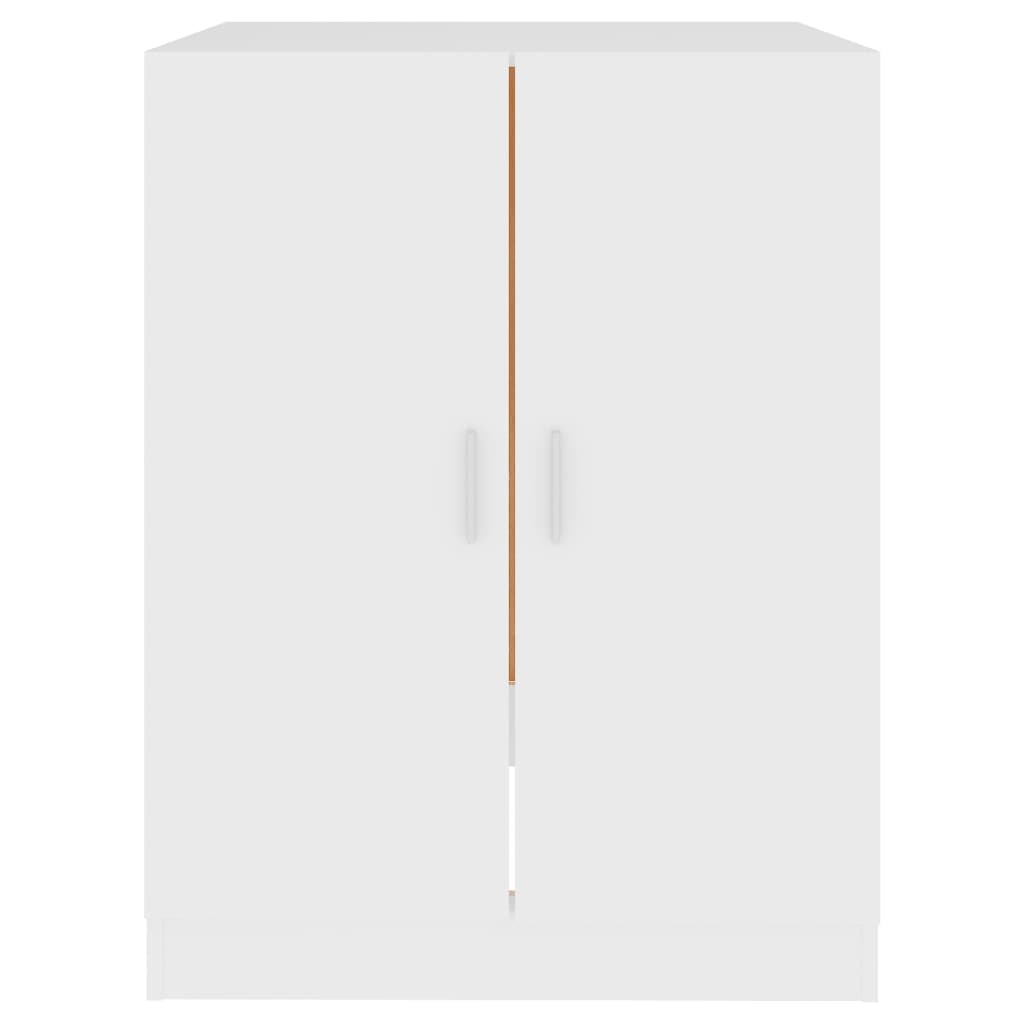 vidaXL Skrinka na práčku biela 71x71,5x91,5 cm