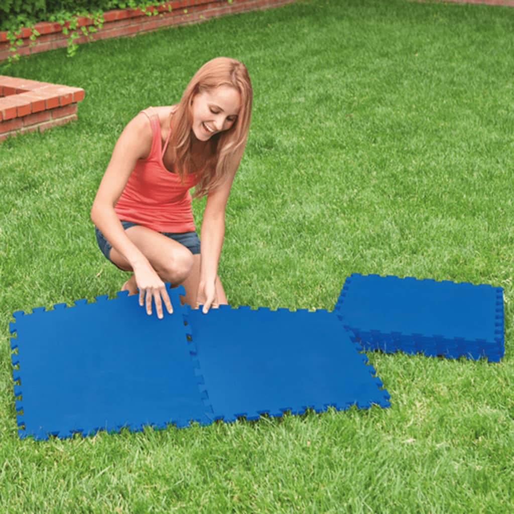 Intex Bazénové podlahové chrániče 8 ks 50x50 cm modrý