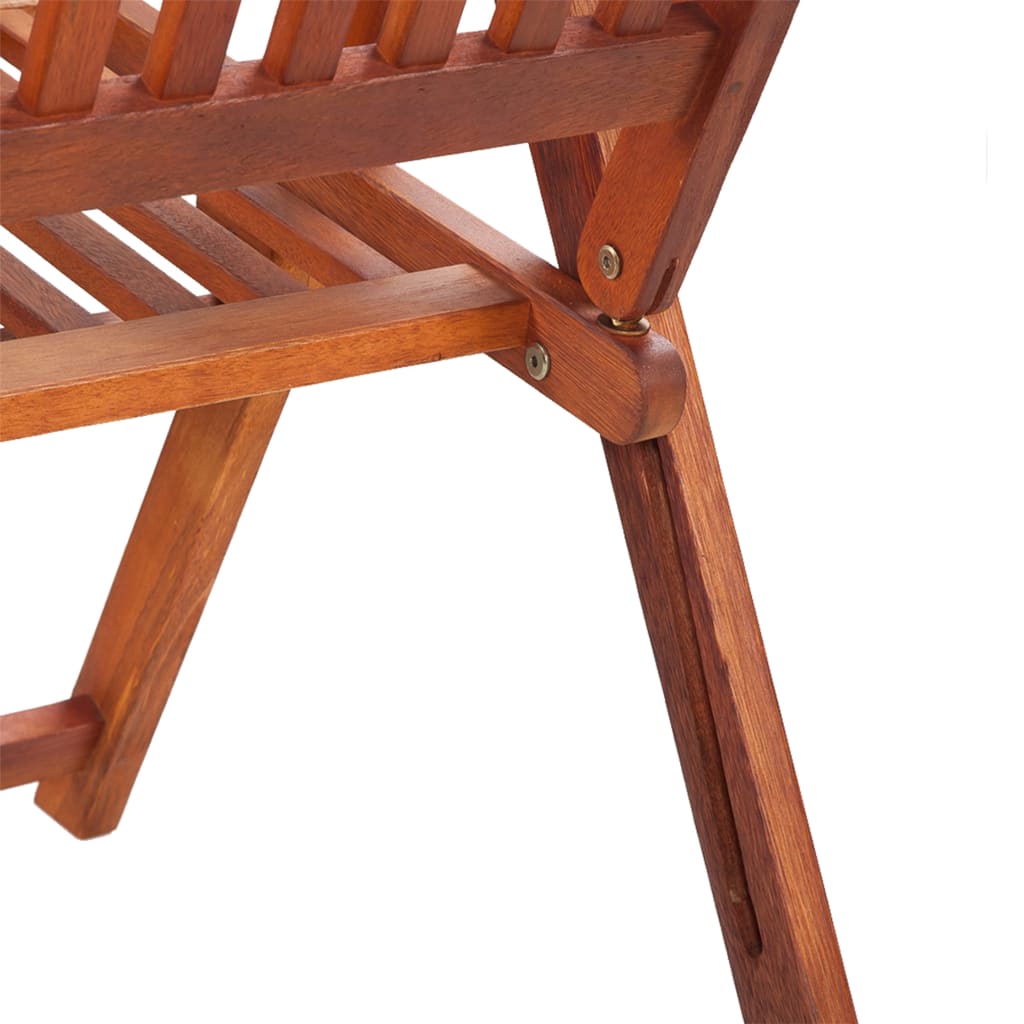 vidaXL Záhradné sklápacie stoličky 4 ks akáciový masív