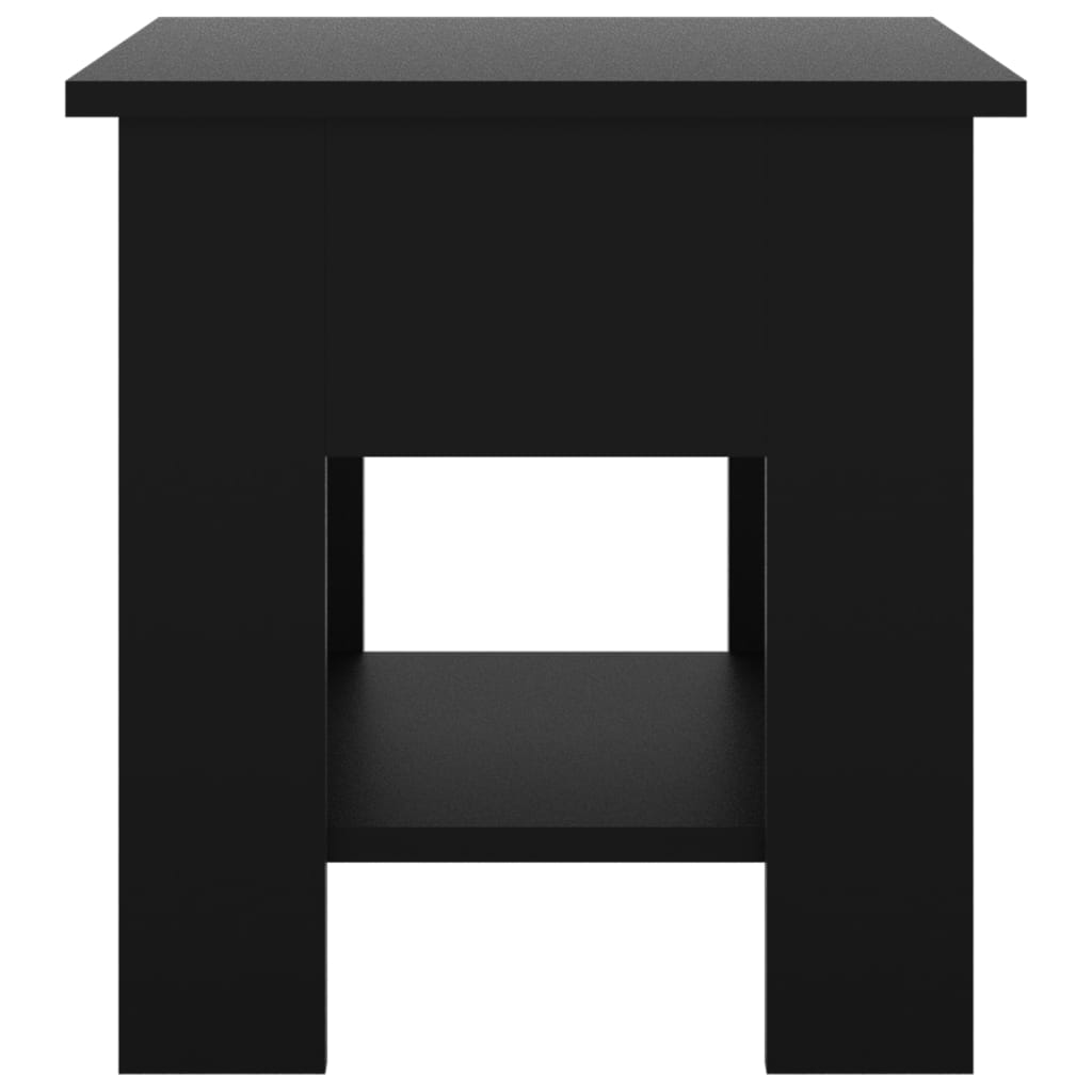 vidaXL Konferenčný stolík čierny 40x40x42 cm kompozitné drevo