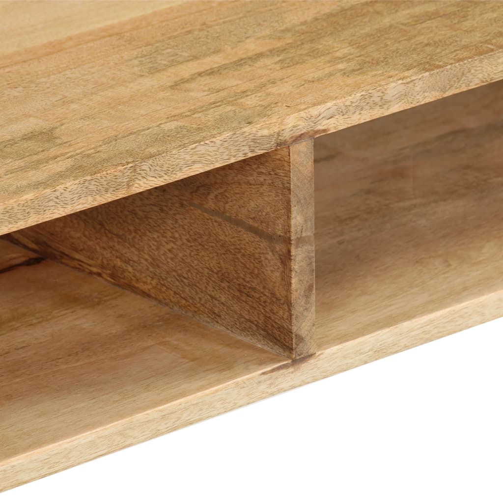 vidaXL Konferenčný stolík masívne mangovníkové drevo 100x60x45 cm
