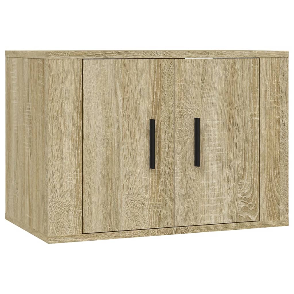 vidaXL 5-dielna súprava TV skriniek dub sonoma spracované drevo