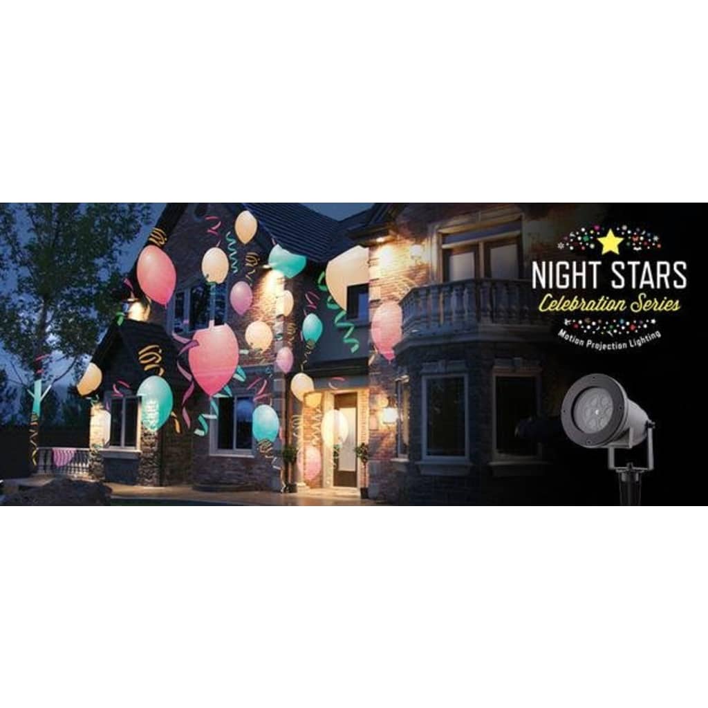 Night Stars LED svetlo Holiday Charms so 6 vzormi 12 W NIS004