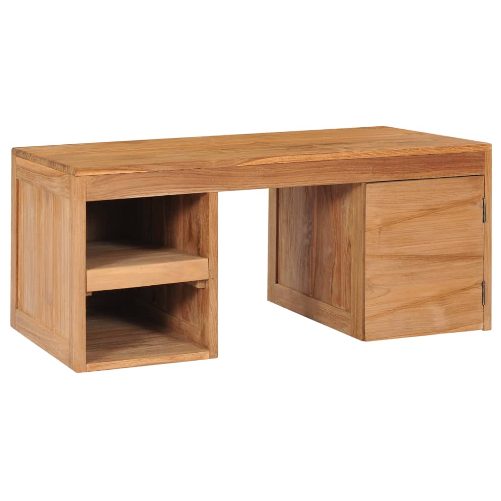 vidaXL Konferenčný stolík 90x50x40 cm masívne teakové drevo