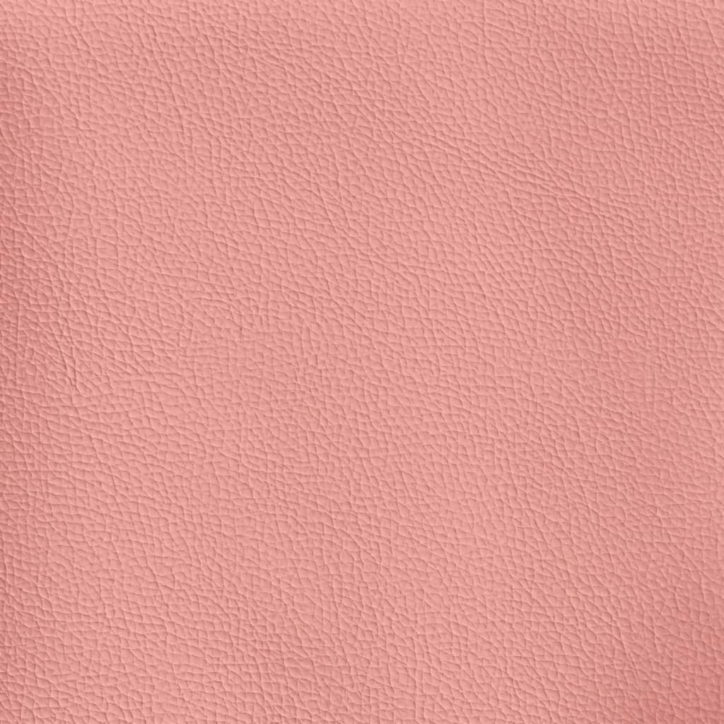 vidaXL Sklápacie masážne kancelárske kreslo ružové umelá koža