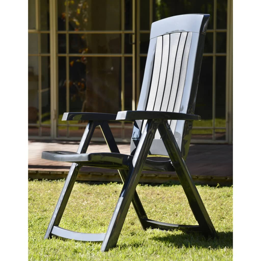 Keter Sklápacie záhradné stoličky Corsica 2 ks sivé