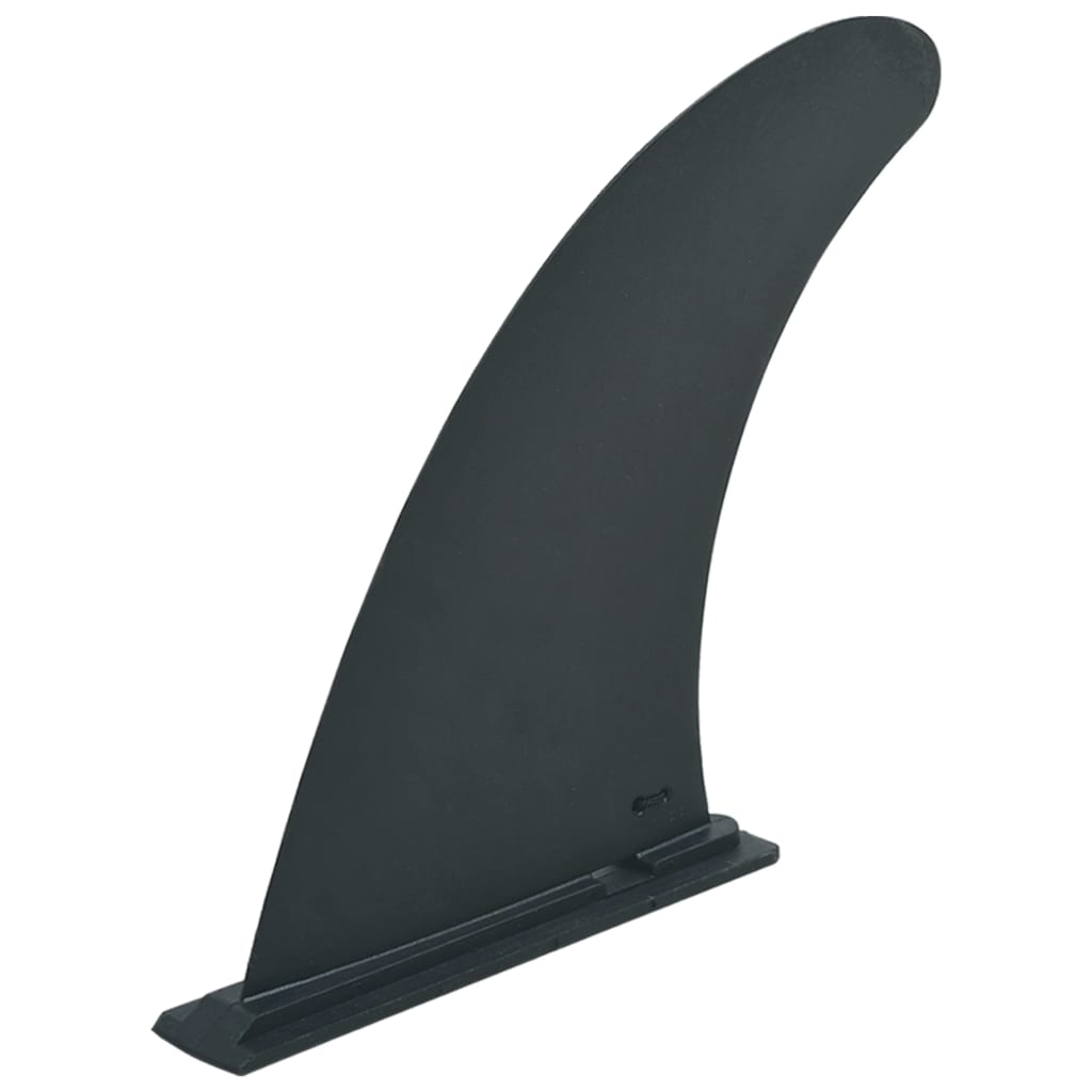 vidaXL Stredová plutva na paddleboard čierna 18,3x21,2 cm plastová