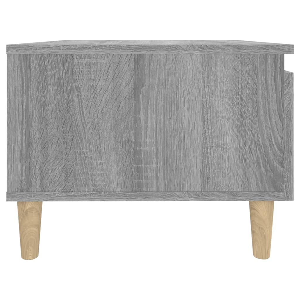 vidaXL Bočné stolíky 2 ks sivé sonoma 50x46x35 spracované drevo