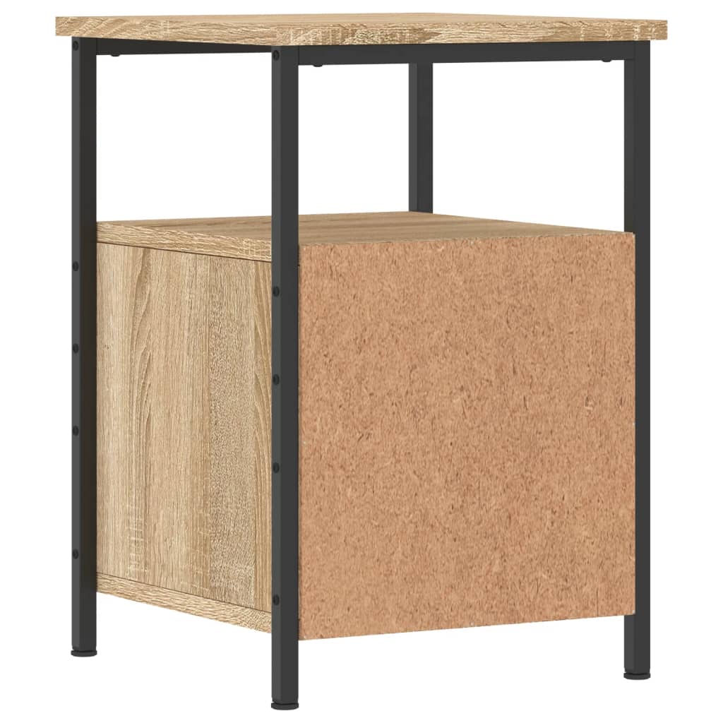 vidaXL Nočný stolík dub sonoma 34x35,5x50 cm kompozitné drevo
