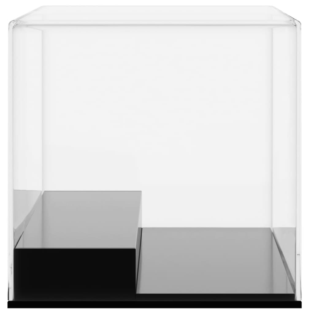 vidaXL Vitrína priehľadná 19,5x8,5x8,5 cm akryl