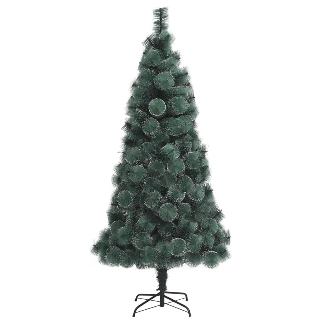vidaXL Umelý vianočný stromček so stojanom, zelený 120 cm, PET