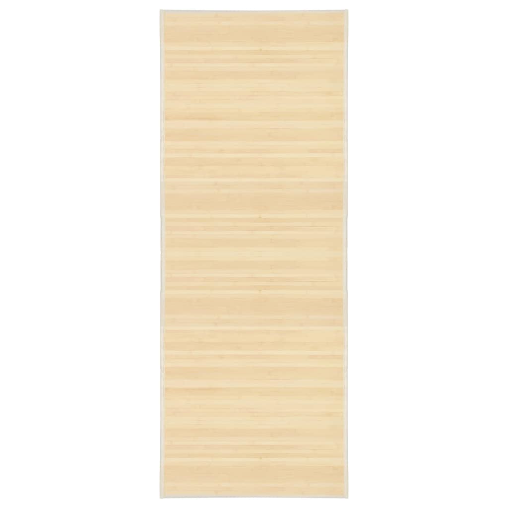 vidaXL Koberec bambusový 80x200 cm prírodná farba