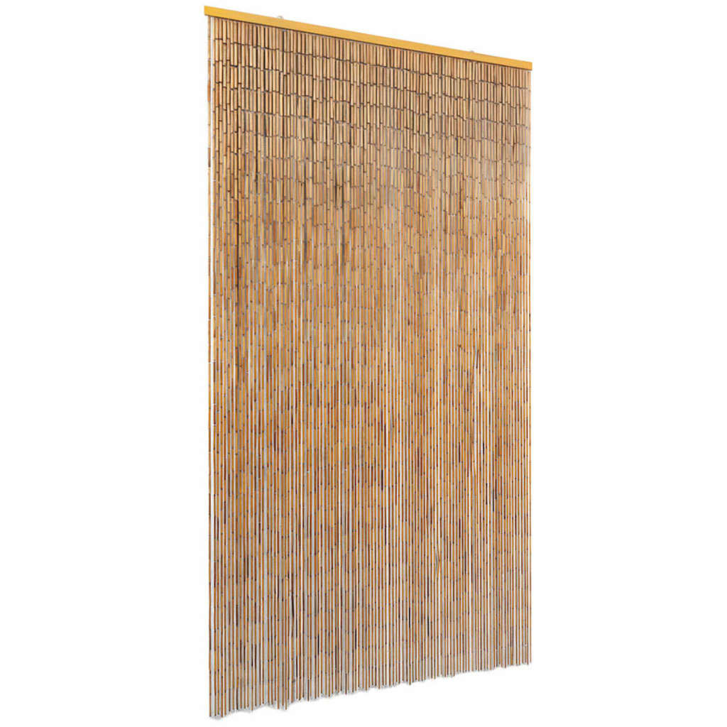vidaXL Záves proti hmyzu do dverí, bambus 100x200 cm