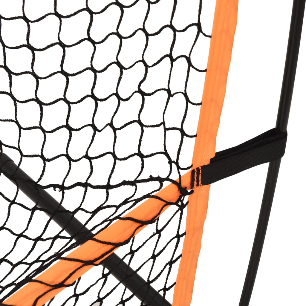 vidaXL Golfová tréningová sieť čierno-oranžová 215x107x216cm polyester