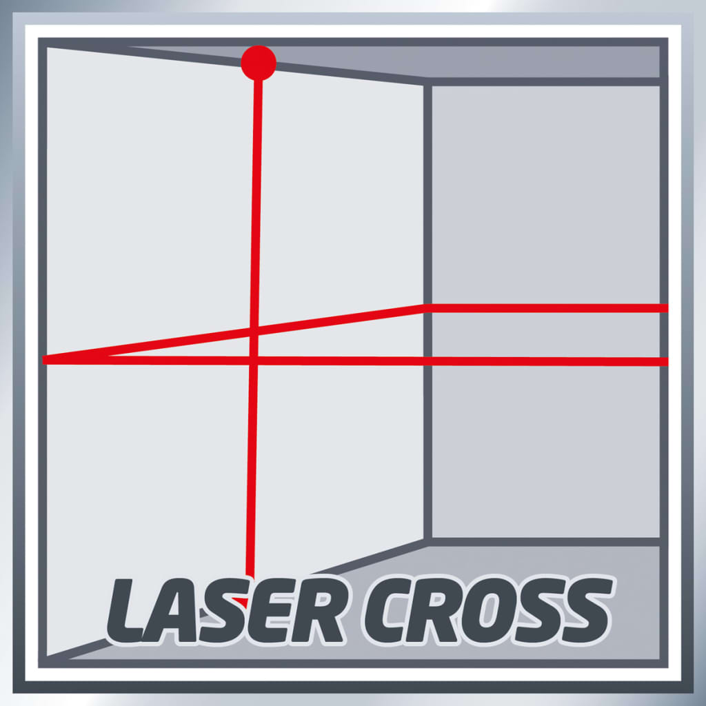 Einhell Krížový merací laser TE-LL 360, červený, 2270110