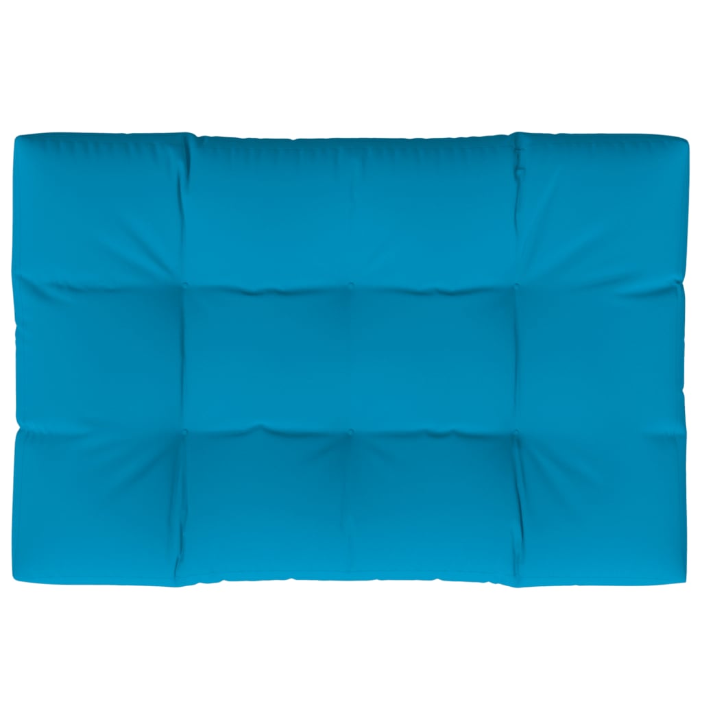 vidaXL Podložka na paletový nábytok, modrá 120x80x12 cm, látka