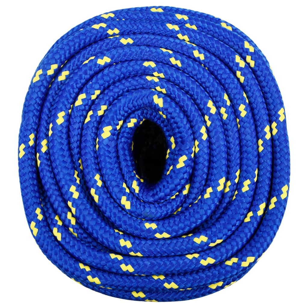 vidaXL Lodné lano modré 18 mm 100 m polypropylén