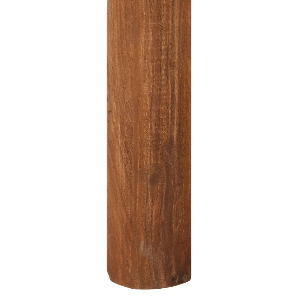 vidaXL Barový stolík, akáciový masív s medovým náterom 110x55x106 cm