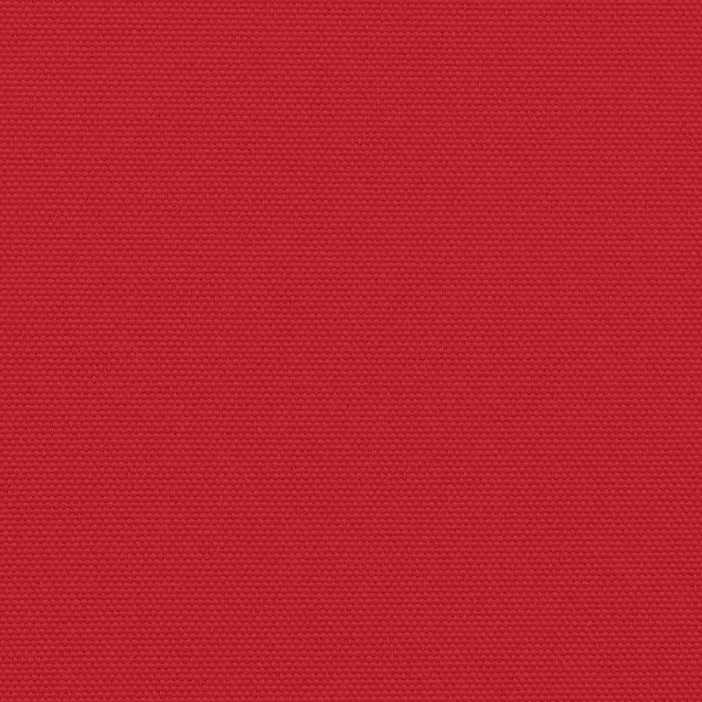 vidaXL Zaťahovacia bočná markíza, červená 100x300 cm