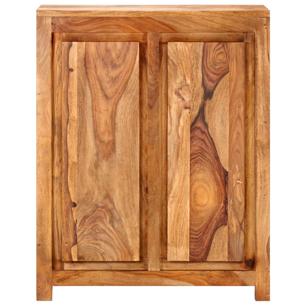 vidaXL Komoda 60x33x75 cm masívne sheesamové drevo