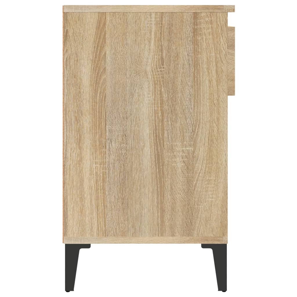 vidaXL Botník dub sonoma 102x36x60 cm spracované drevo