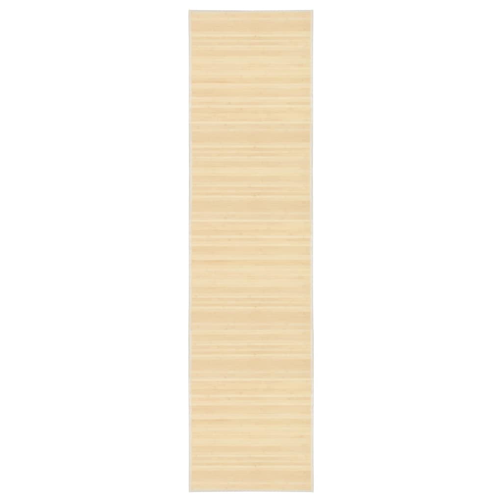vidaXL Koberec bambusový 80x300 cm prírodný