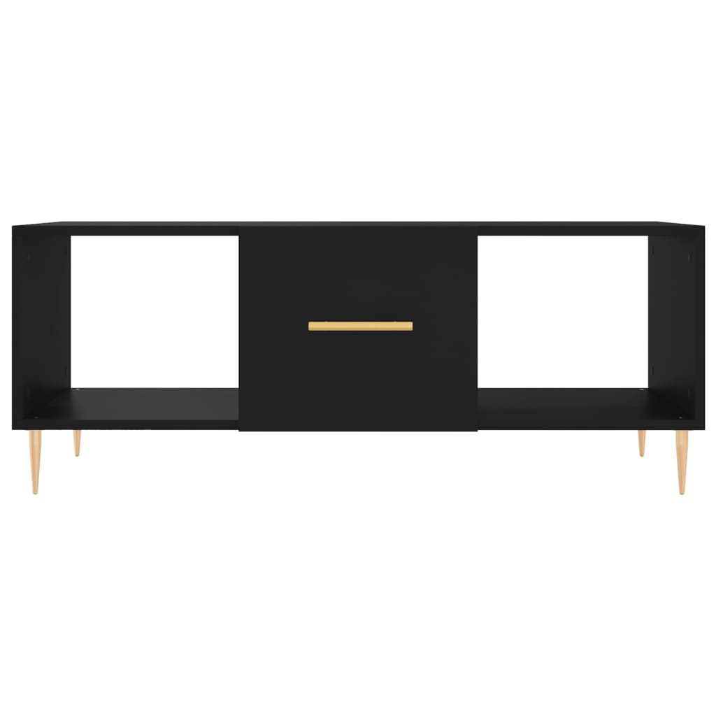 vidaXL Konferenčný stolík čierny 102x50x40 cm kompozitné drevo