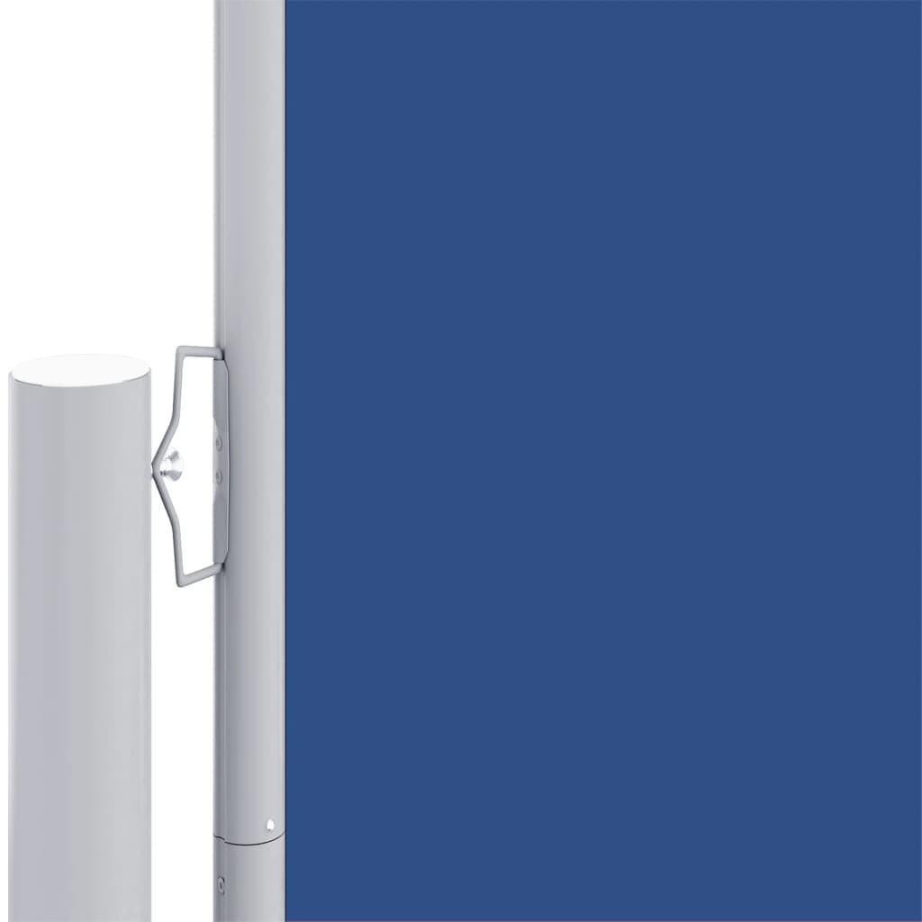 vidaXL Zaťahovacia bočná markíza modrá 160x1000 cm