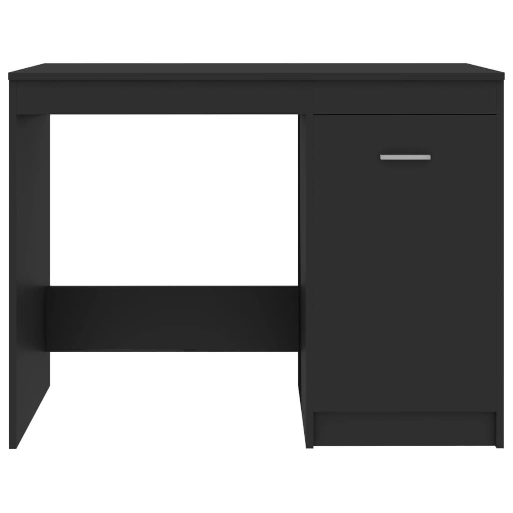 vidaXL Písací stôl, sivý 100x50x76 cm, drevotrieska