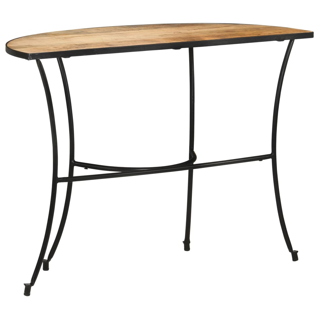 vidaXL Príručný stolík 110x40x77 cm mangovníkový masív