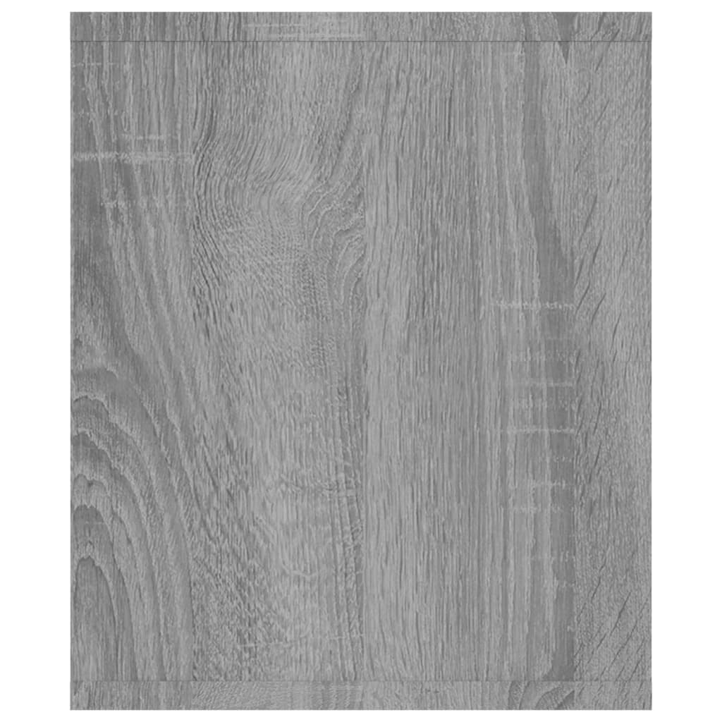 vidaXL Knižnica/TV skrinka sivá 143x30x36 cm spracované drevo