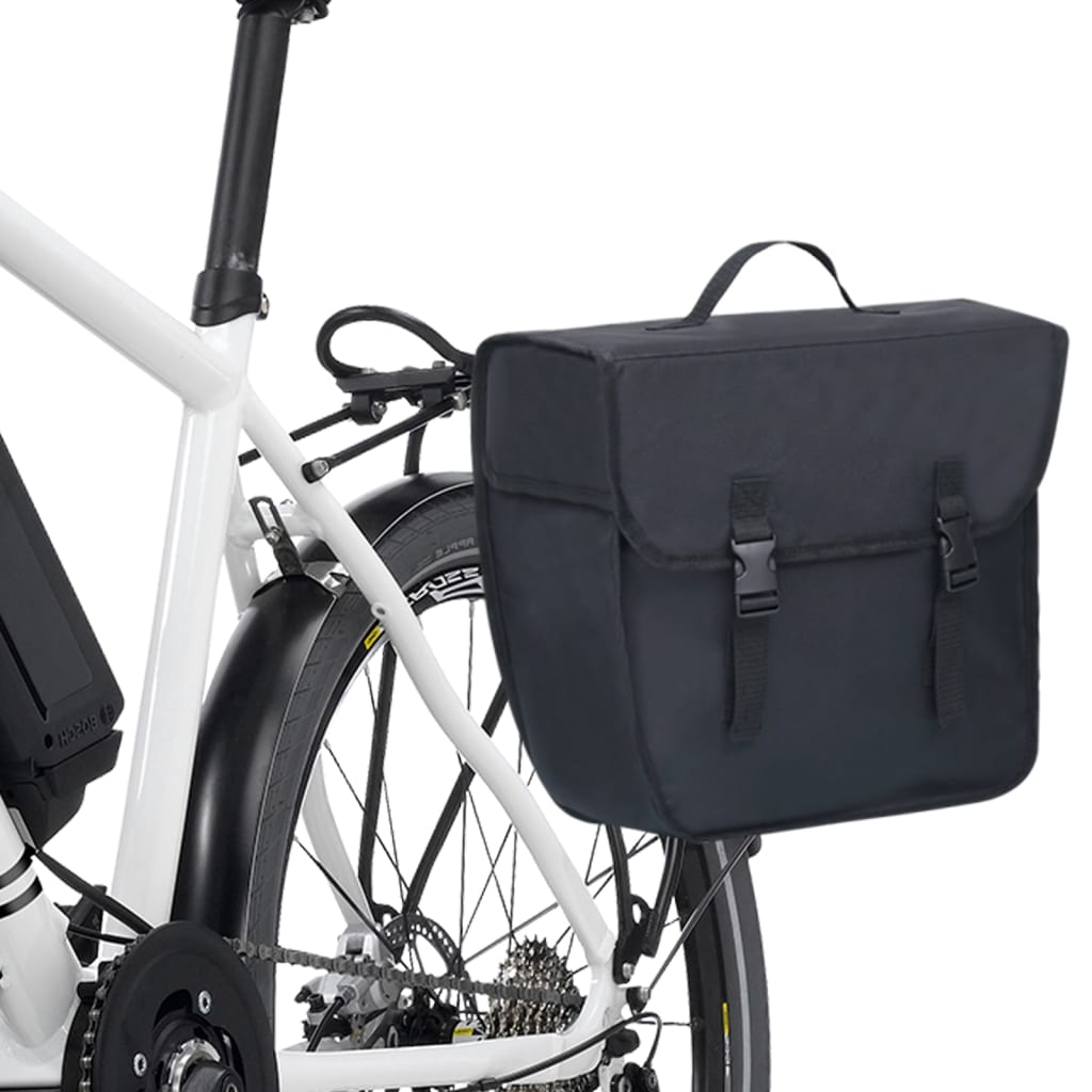 vidaXL Samostatná cyklistická taška na držiak vodotesná 21 l čierna