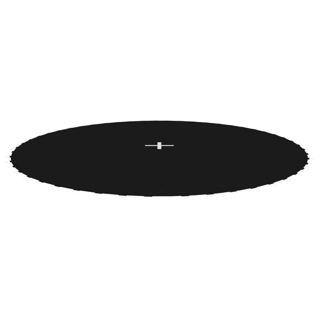 vidaXL Skákacia plocha na 3,05 m okrúhlu trampolínu, látka, čierna