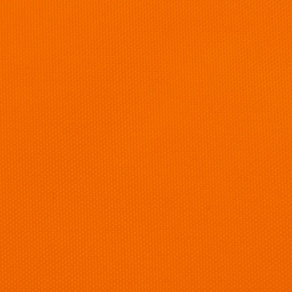 vidaXL Tieniaca plachta, oxford, trojuholníková 4x5x6,4 m, oranžová