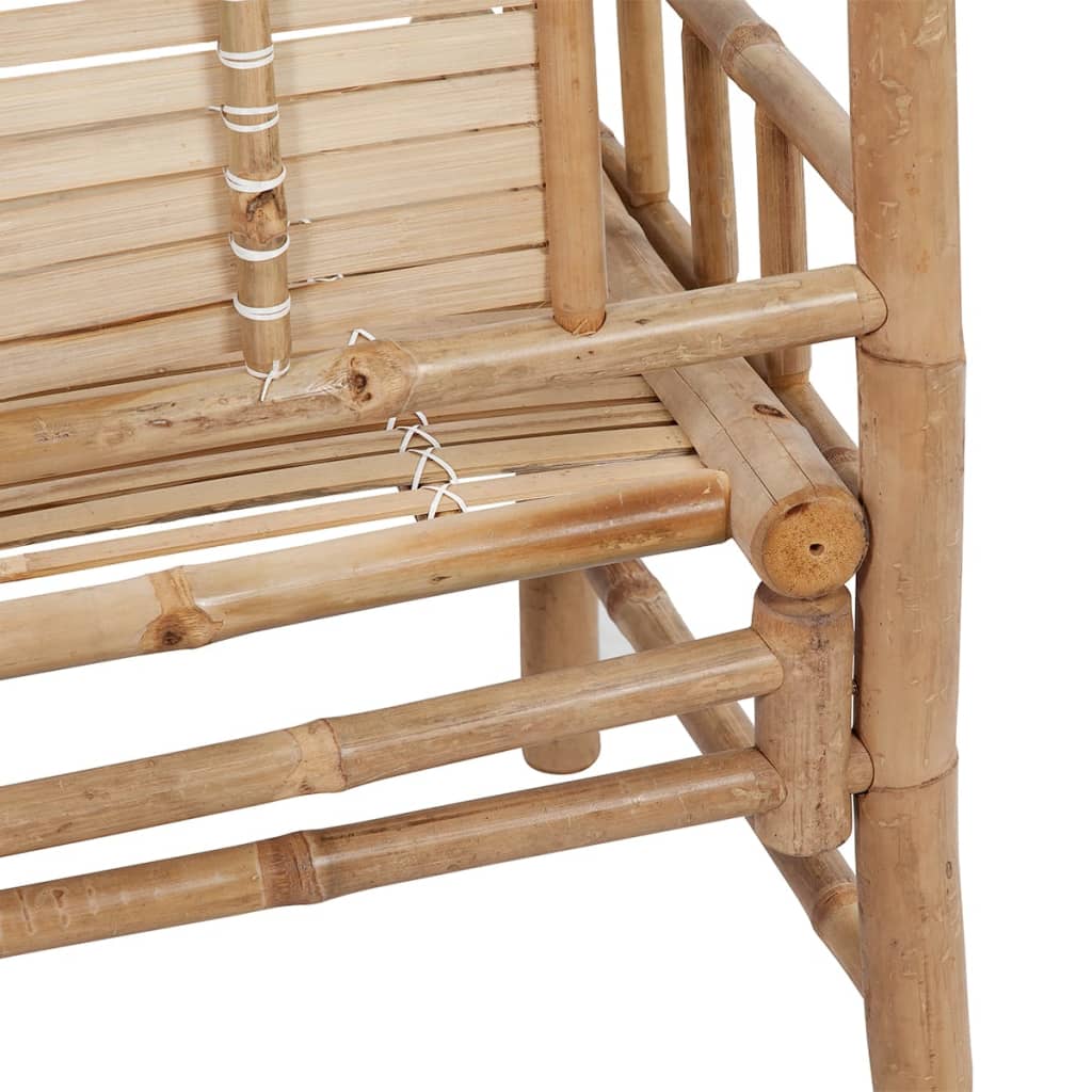 vidaXL Záhradná lavička 120 cm, bambus