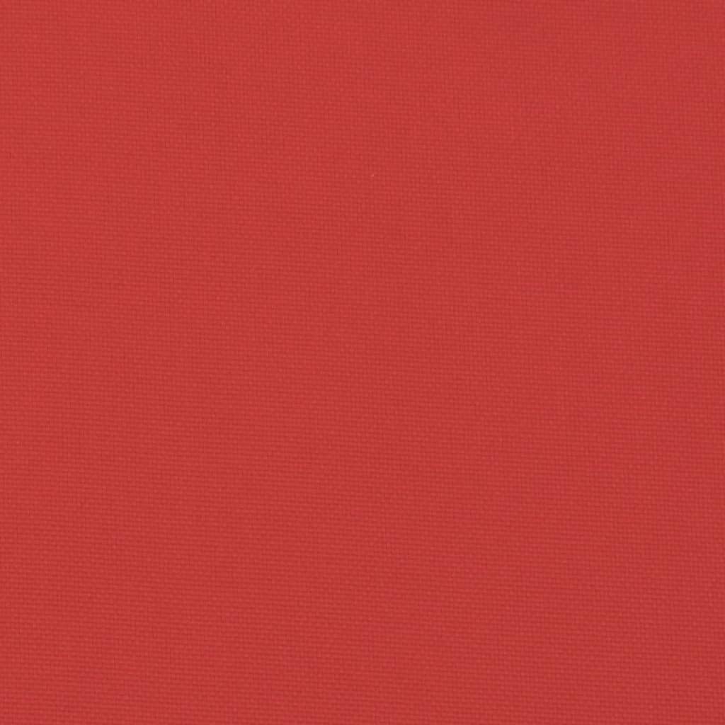 vidaXL Podložka na paletový nábytok, červená, látka