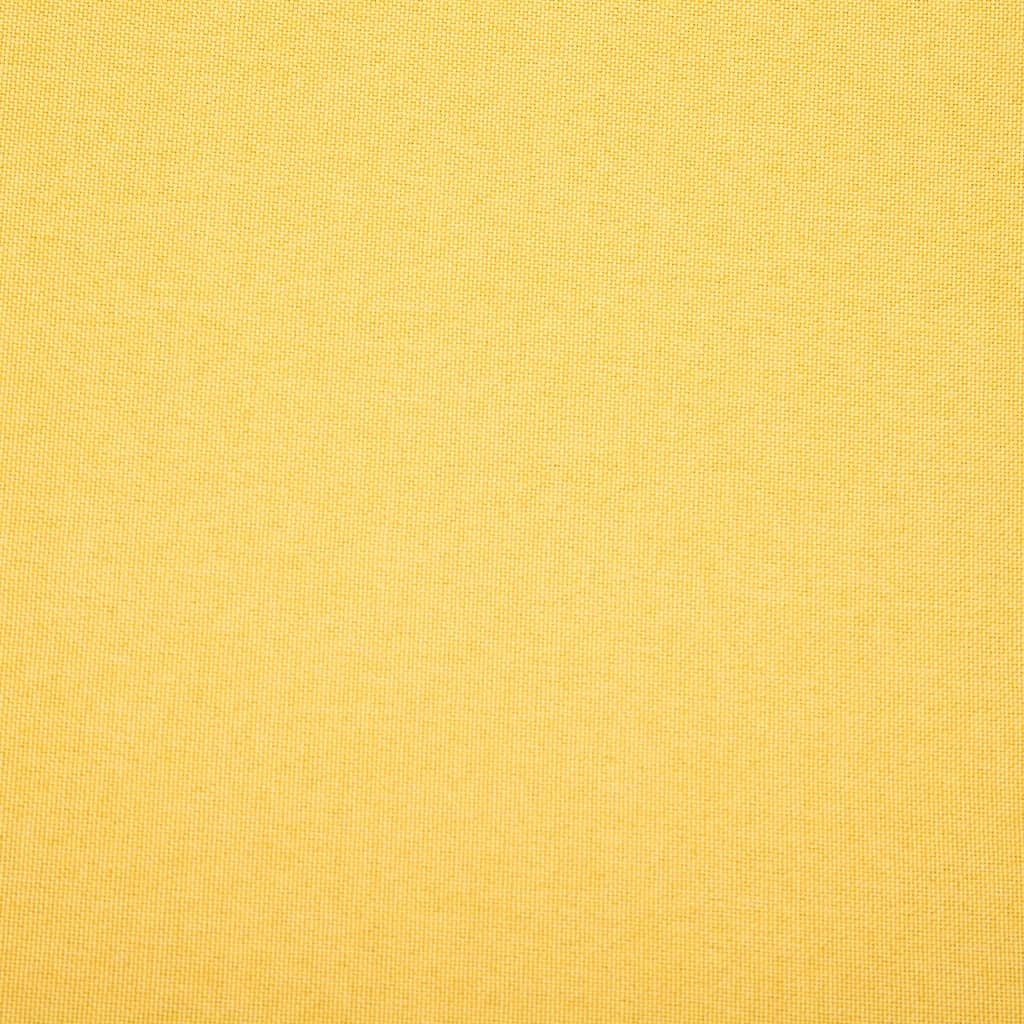 vidaXL 3-miestna pohovka, látkový poťah 172x70x82 cm, žltá