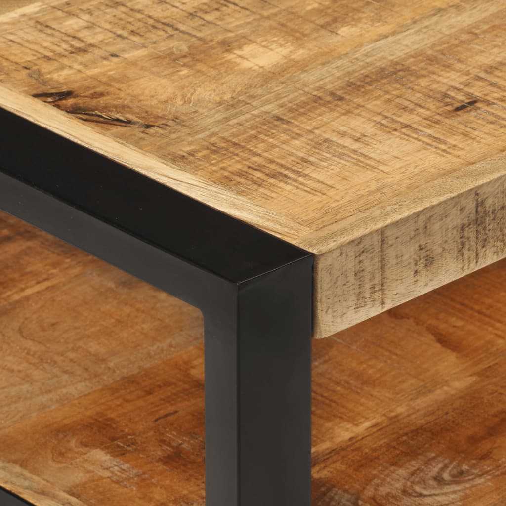 vidaXL Konferenčný stolík 120x55x40 cm masívne mangovníkové drevo