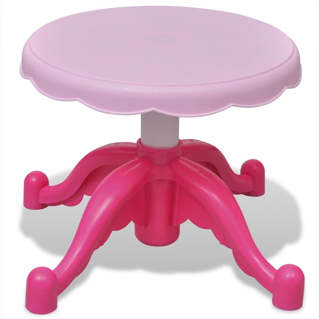 Detské hračkárske klávesy so stoličkou a mikrofónom 37-kláves ružové