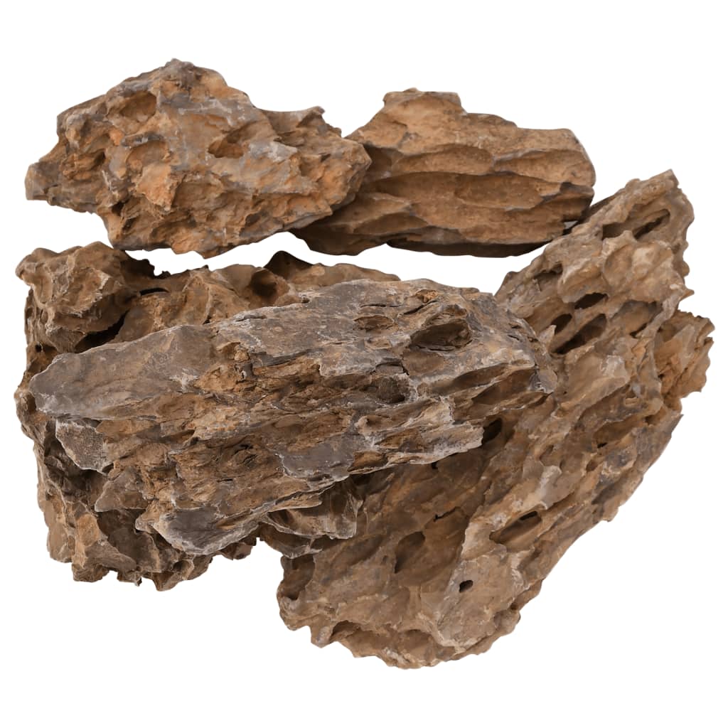 vidaXL Dračie kamene 10 kg viacfarebné 10-30 cm