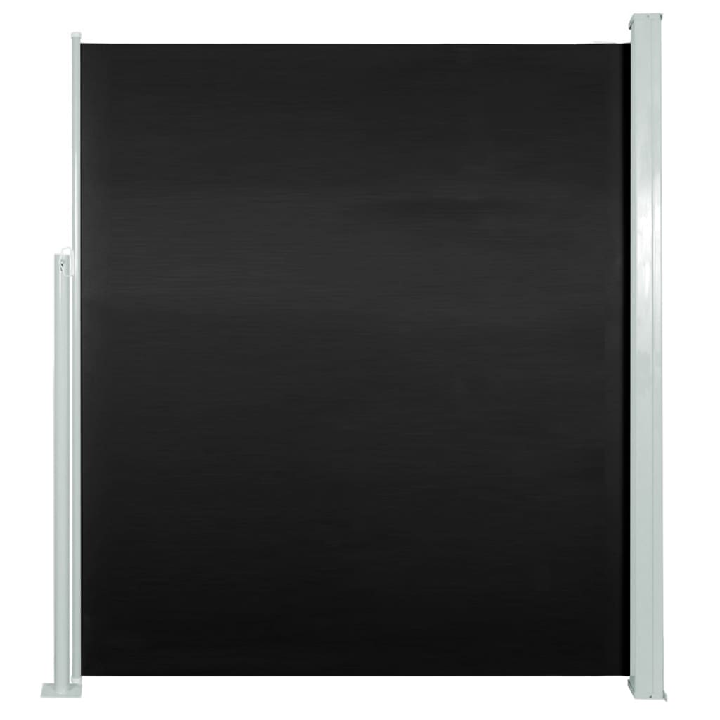 Bočná markíza na terasu/balkón 160x300 cm, čierna