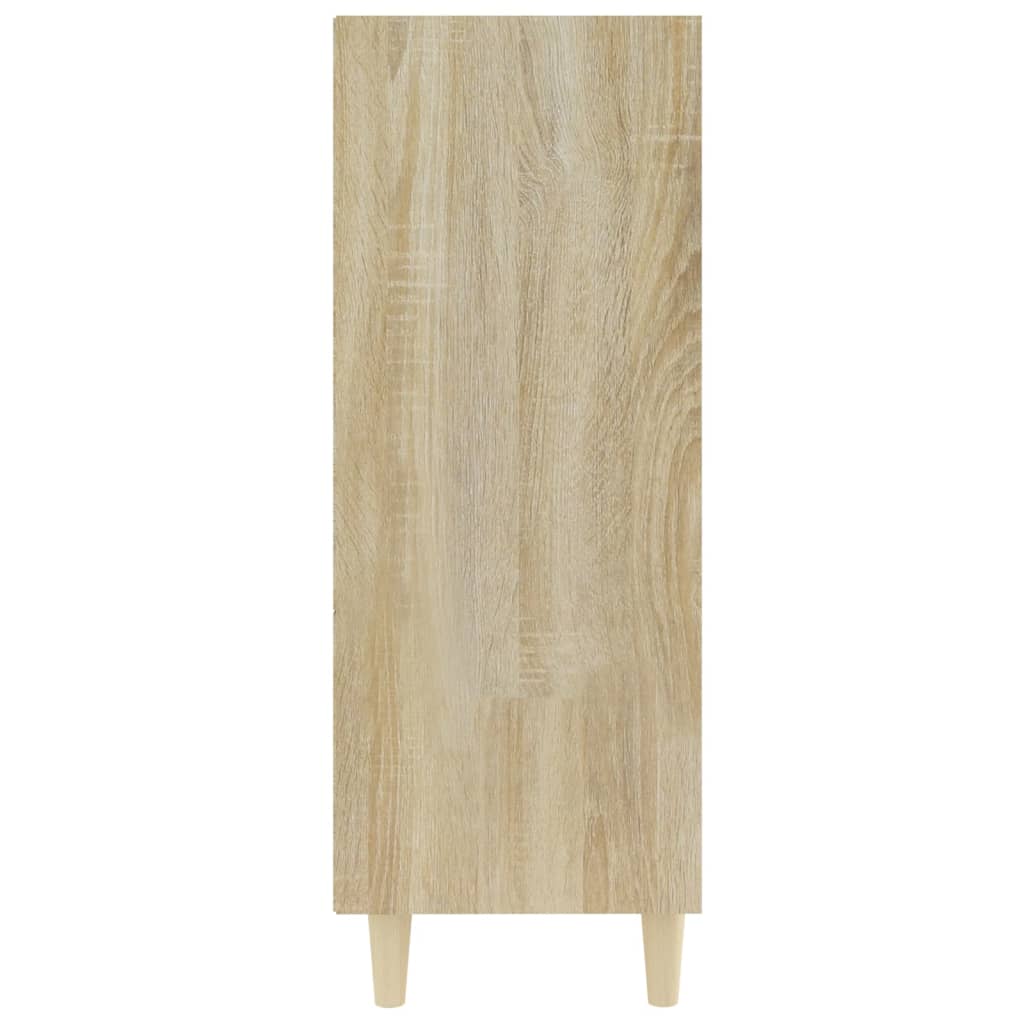 vidaXL Komoda dub sonoma 69,5x32,5x90 cm spracované drevo